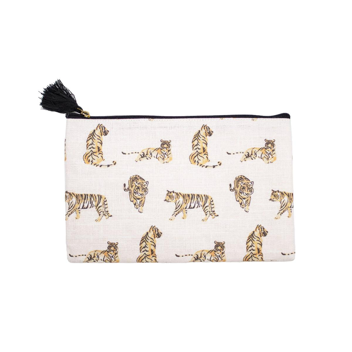 Forever Tiger Juco Cosmetic Bag