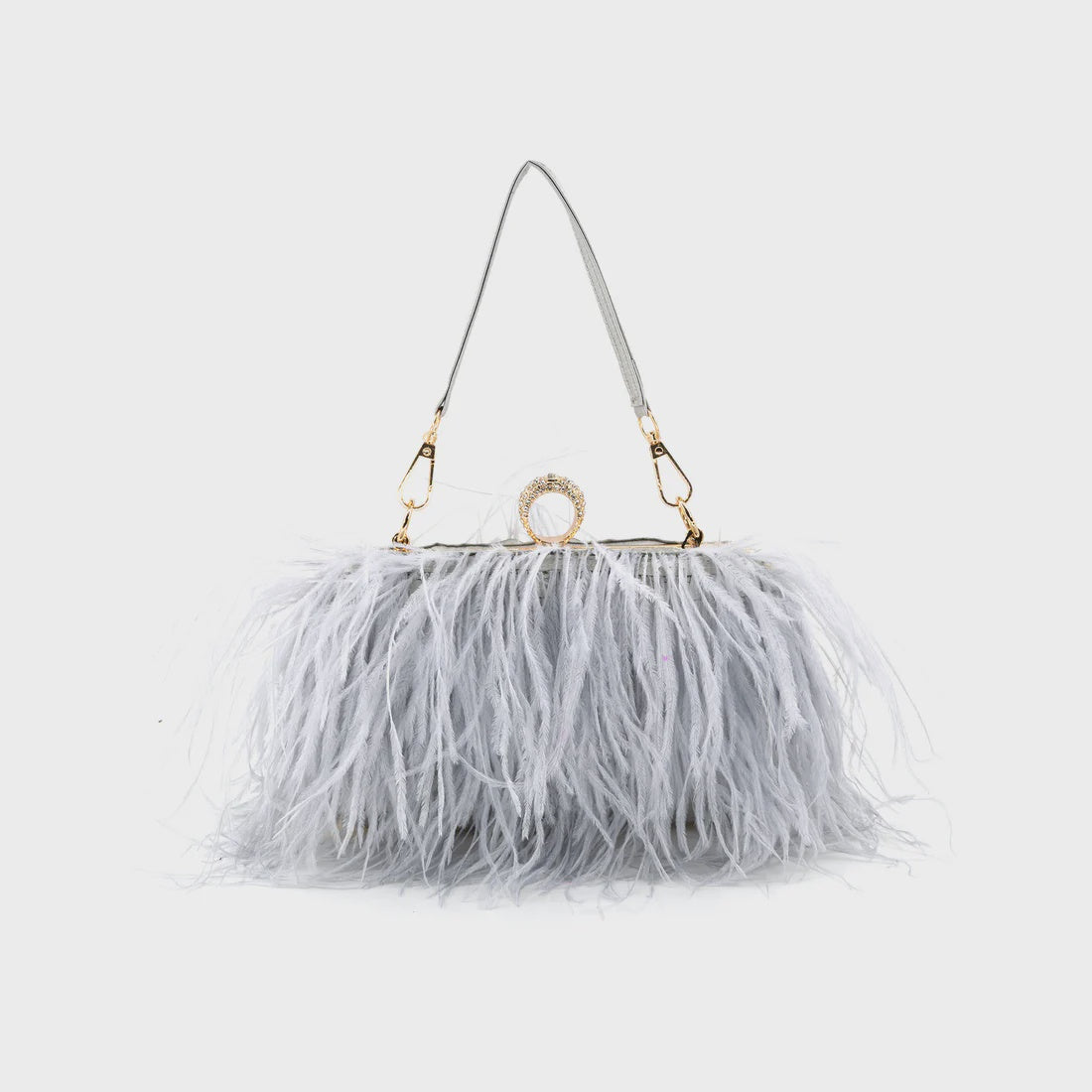 Feather Evening Bag