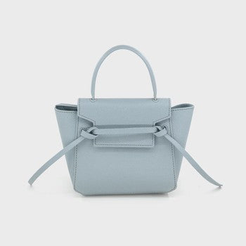 Evoke Bag | Chic Mini Tote with Modern Knot Detail