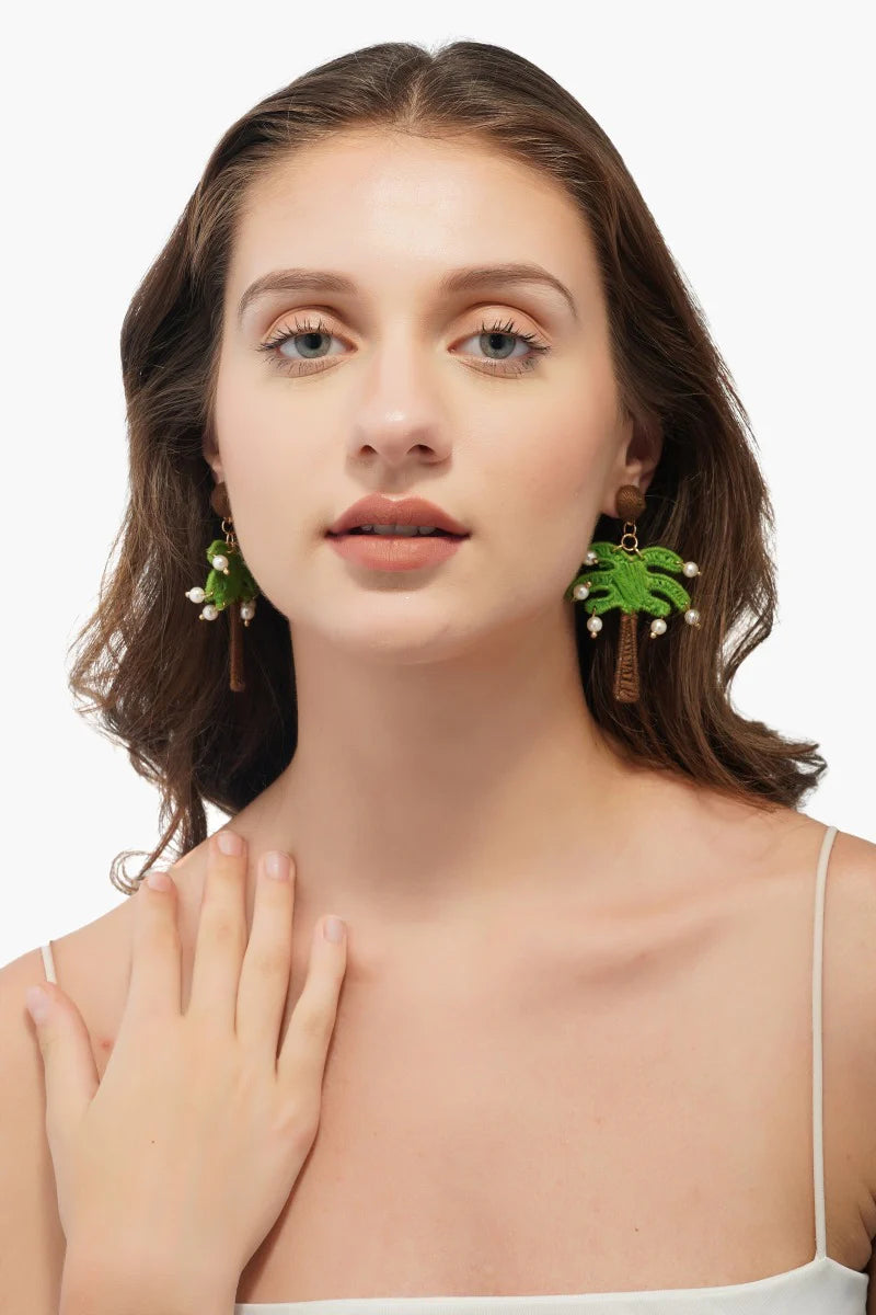 PALM TREE EARRINGS