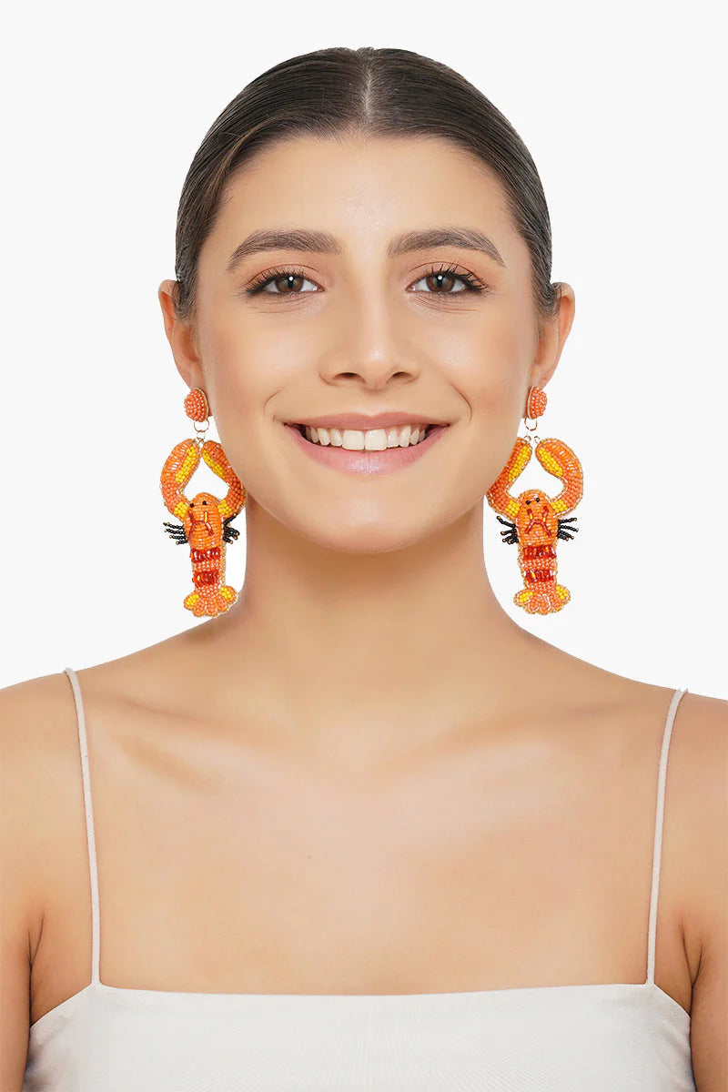 Luxe Lobster Earrings