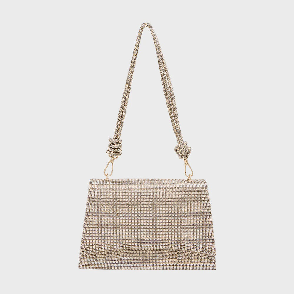 Rhinestone Shoulder Bag – Glamorous Evening Bag