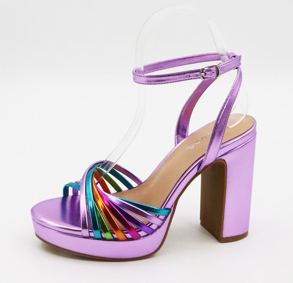 STRAPPY MULTI PLATFORM LAVENDER MULTI