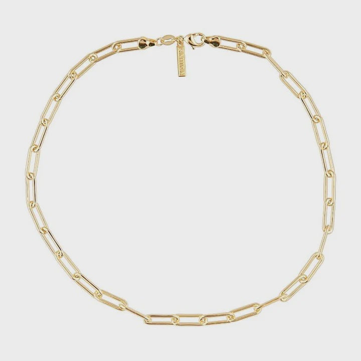 Carrie Paper Clip Necklace