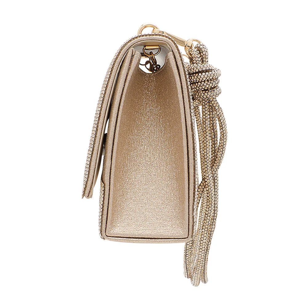 Rhinestone Shoulder Bag – Glamorous Evening Bag