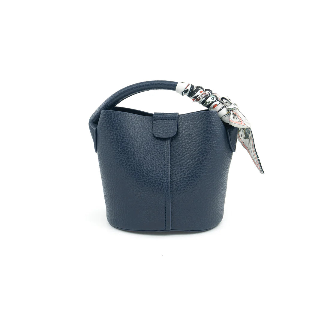 Chic PU Mini Bucket Bag