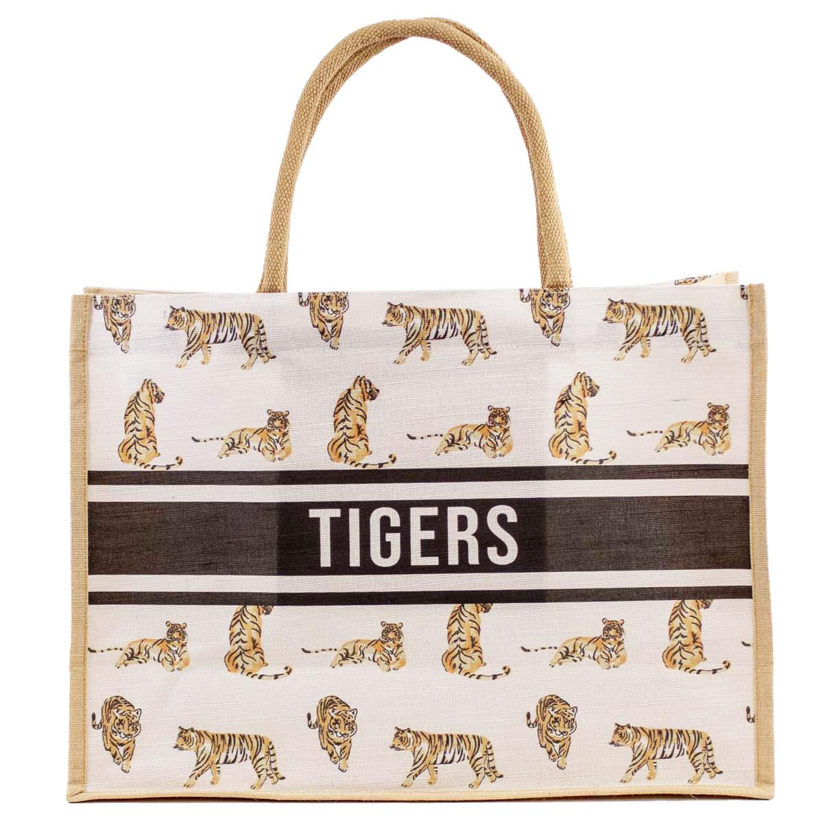 Forever Tiger Juco Tote Bag