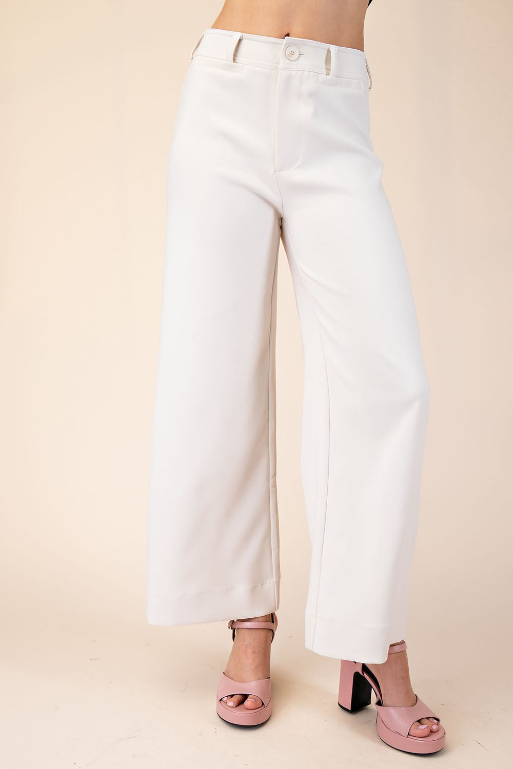 Crop Wide-Leg Pants