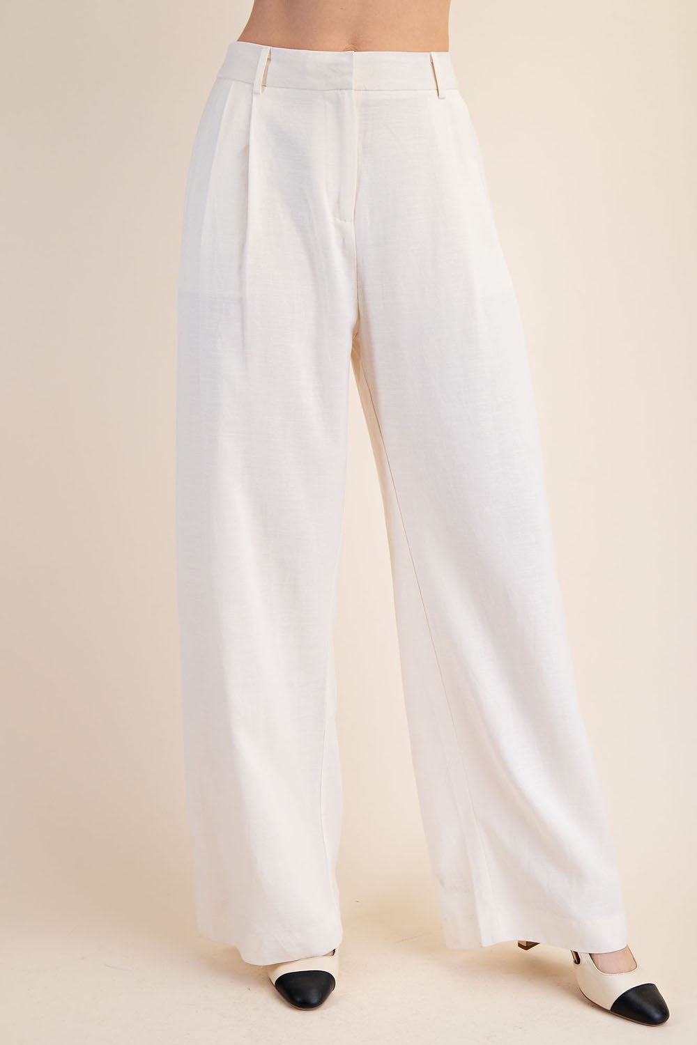High Waist Wide Leg Pants