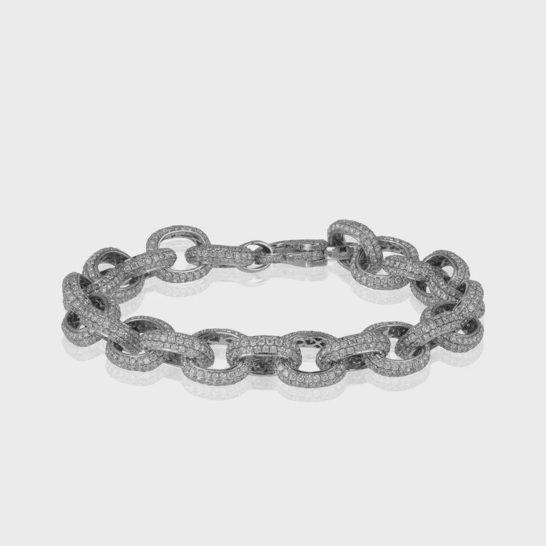 Pave Link Bracelet