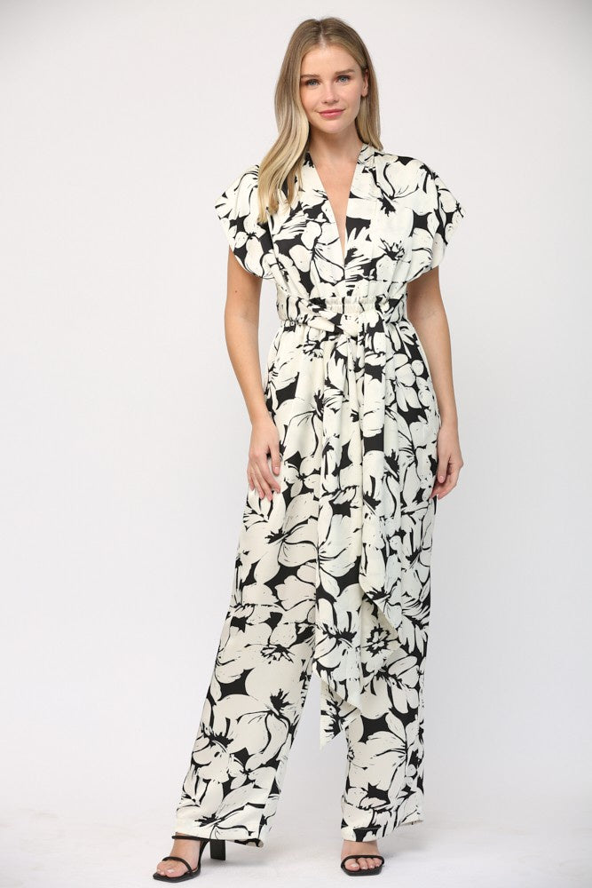 WRAP INTO DIFFERENT WAY STYLE JUMPSUIT