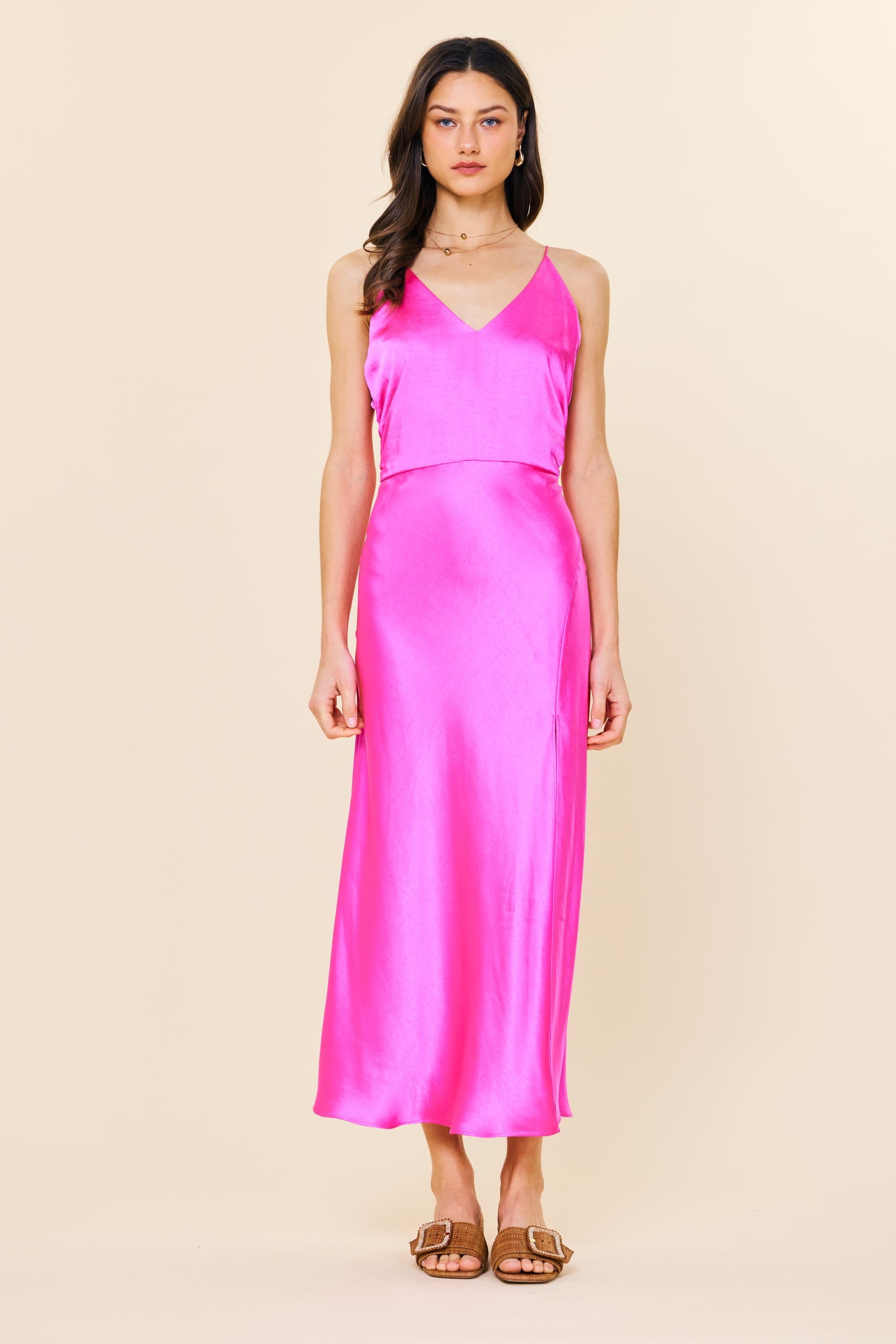 Satin Cami Dress