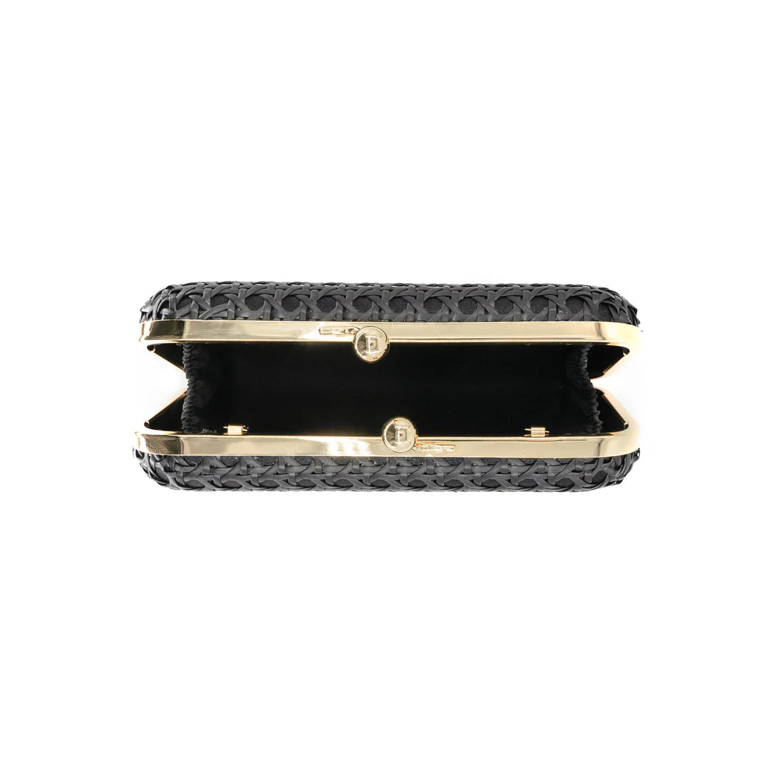 Rattan Clutch with Bamboo Handle