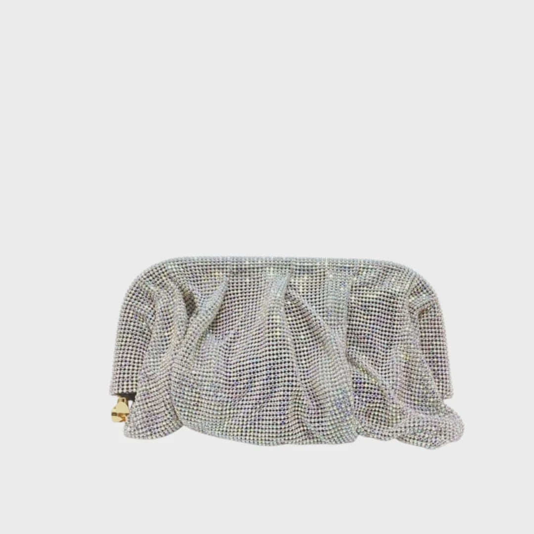 Camila Clutch (Silver)
