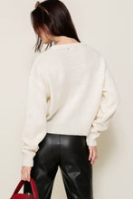 Load image into Gallery viewer, Martini Queen Round Neck Sweater Top
