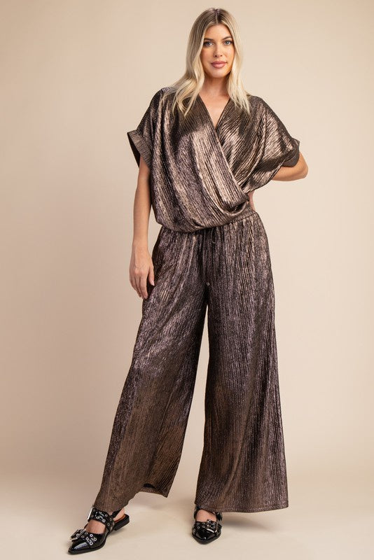 Surplice Dolman Sleeves Top