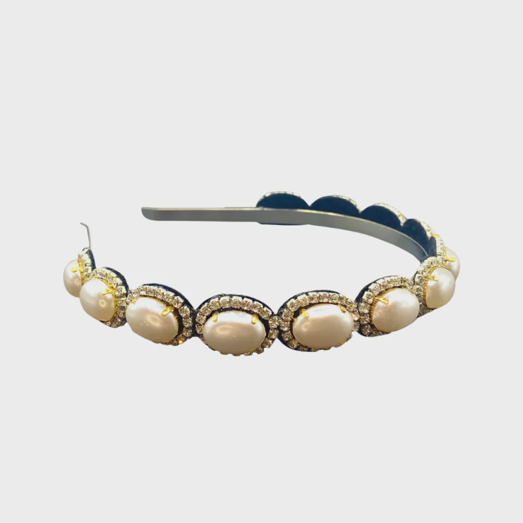 Pearl Studded Headband