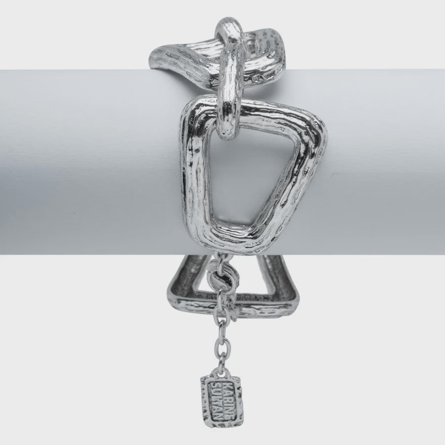 Chunky Geo Link Bracelet