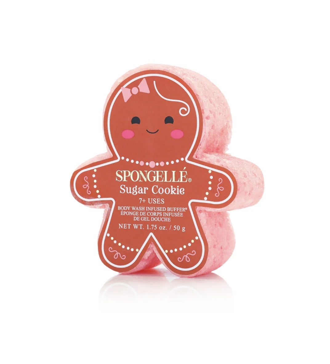 gingerbread bath sponge