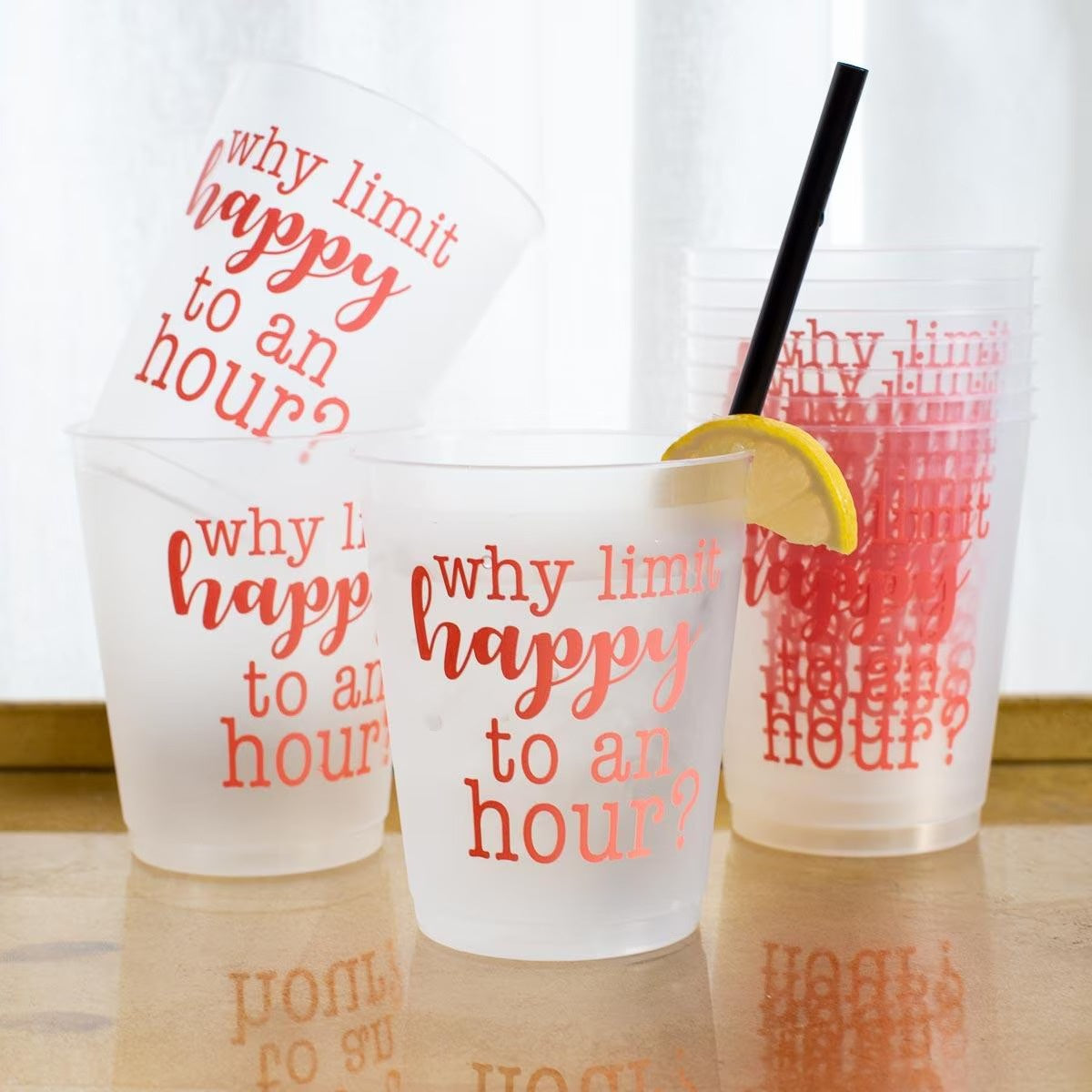 Sip Sip Hooray Party Cups (Set of 10)