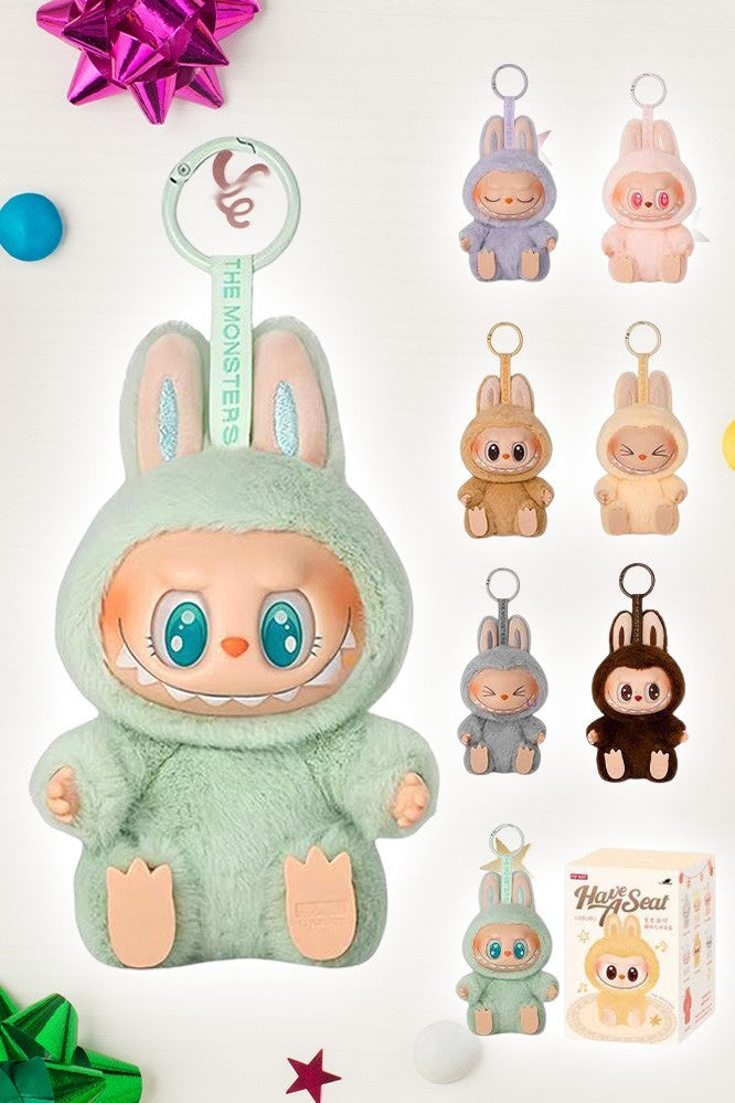 6pcs - Labubu Inspired Doll Have A Seat Blind Box